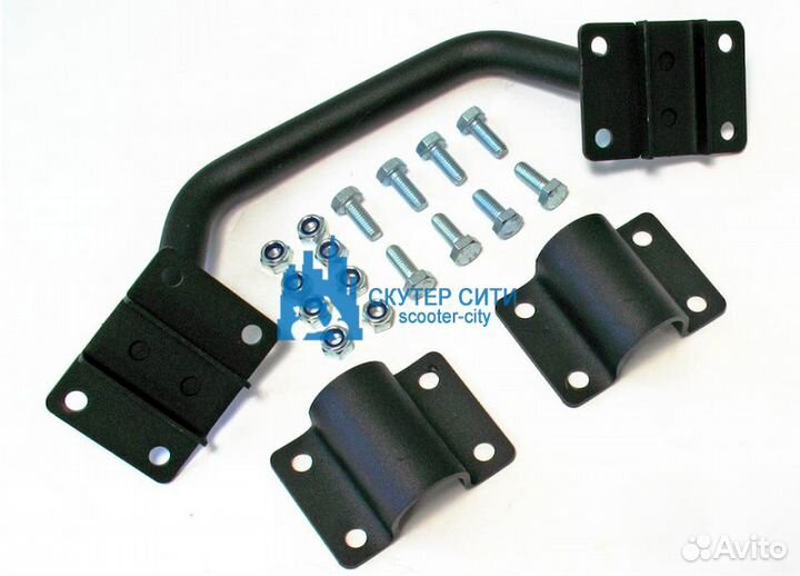 Защита карданного вала (черный), металл Stels Guep