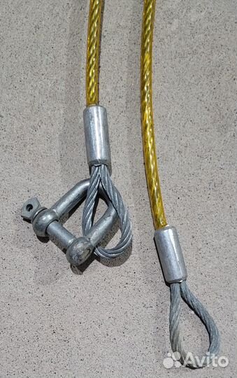 Трос буксировочный с амортизатором