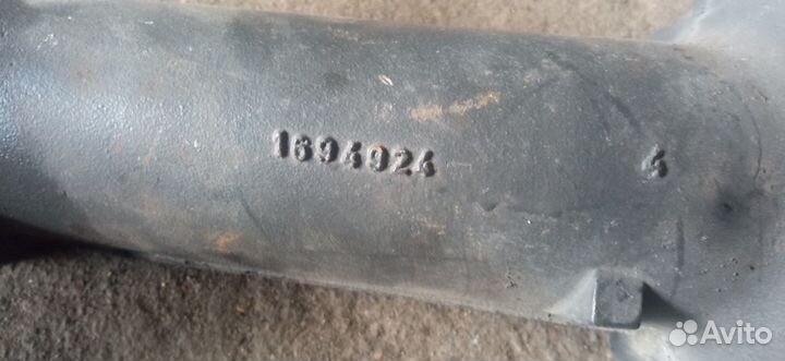 Патрубок интеркулера DAF XF 105 2008 1694924