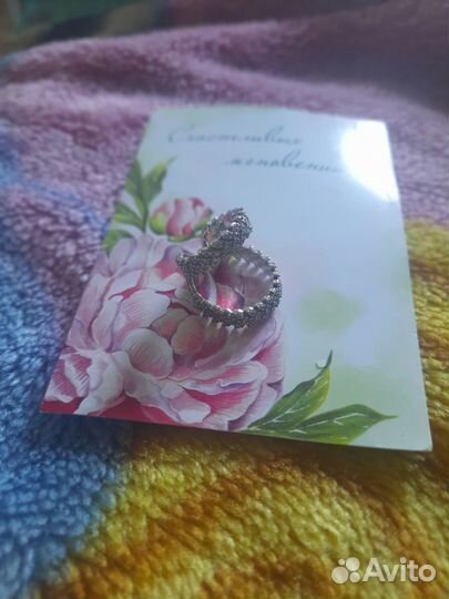 Swarovski кольцо