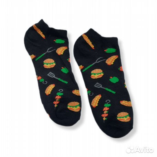 Носки женские с принтом 