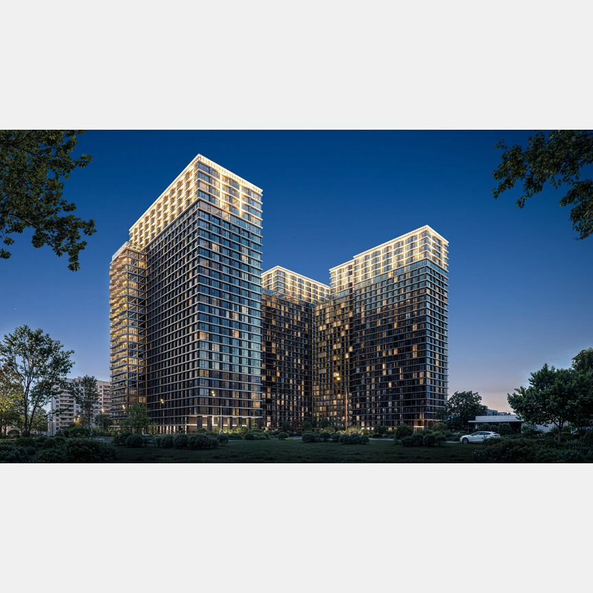 1-к. апартаменты, 45,2 м², 22/29 эт.