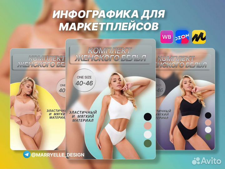 Инфографика для маркетплейсов
