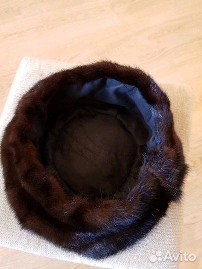 Норковый берет (канадка)