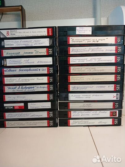 Видеокассеты vhs Самозапись