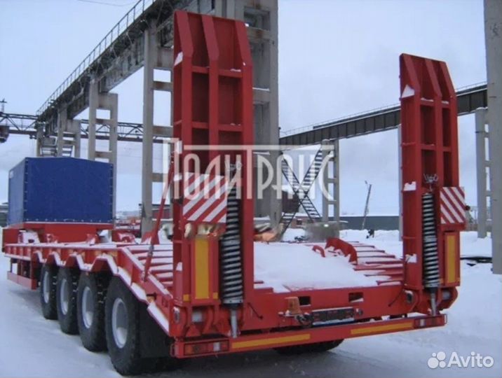 Полуприцеп трал (тяжеловоз) Политранс ТСП 94165, 2023