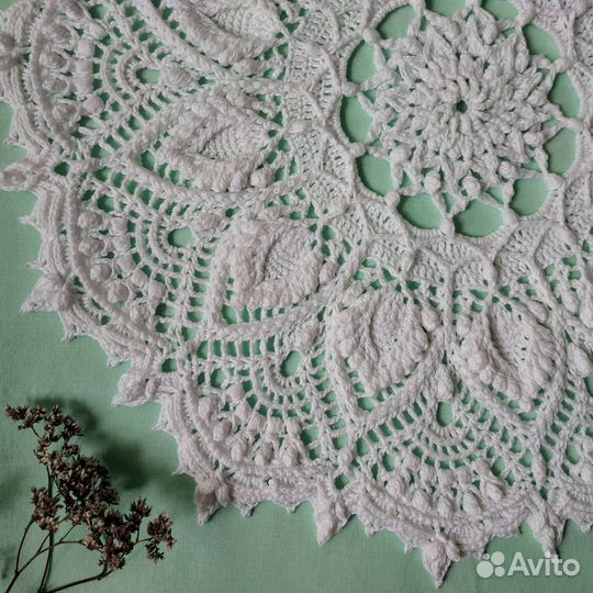 Салфетка вязаная крючком