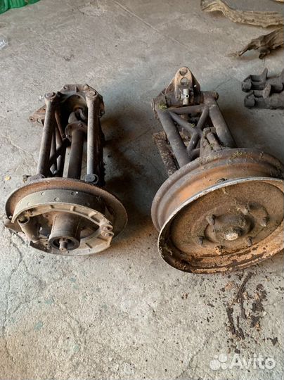 Задняя подвеска для Krupp Protz