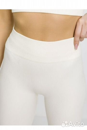 Леггинсы молочные