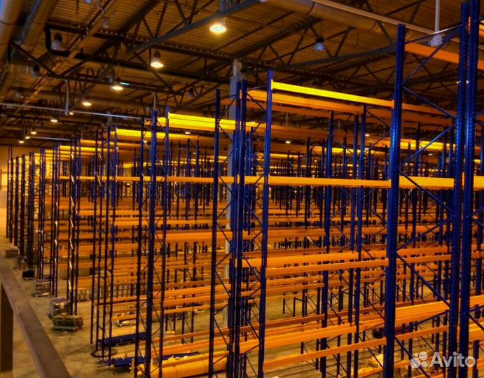 Складские стеллажи паллетные Солос б/у лот 1257