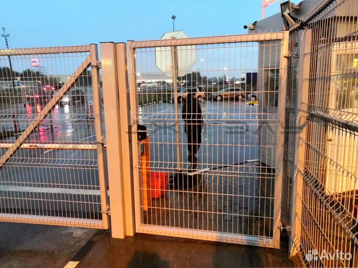 Забор сетка 3D