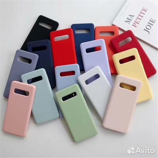 Чехол Silicone для Samsung, Honor, Xiaomi, Realme