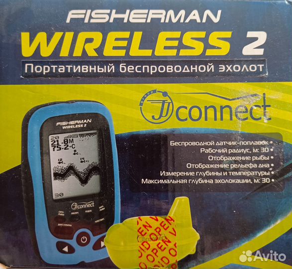 Эхолот портативный беспроводной Fisherman Wireless