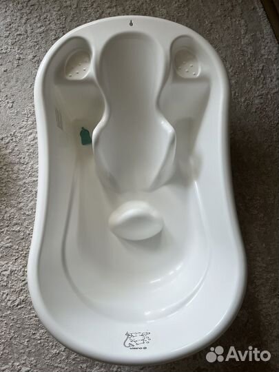 Ванночка для купания с горкой