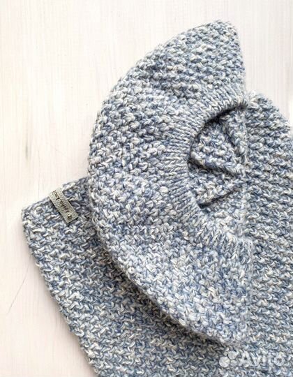 Вязаный комплект: берет и снуд (новый, руч.работа)