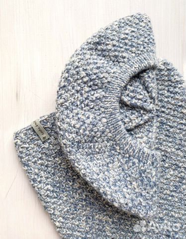 Вязаный комплект: берет и снуд (новый, руч.работа)