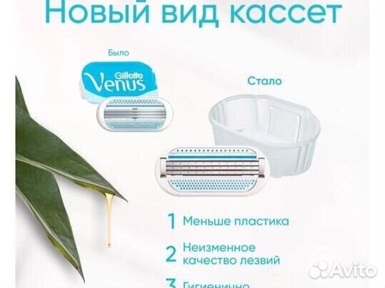 Сменные кассеты Gillette Venus Новые