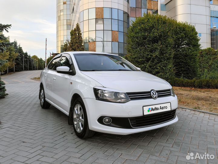 Volkswagen Polo 1.6 AT, 2012, 190 450 км