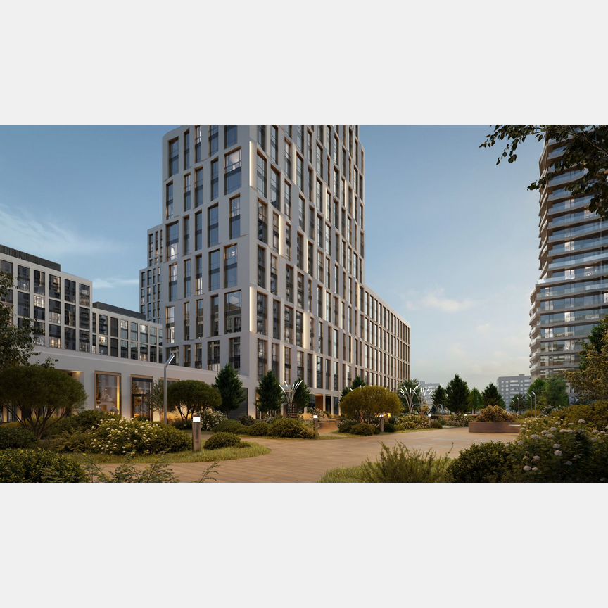 1-к. квартира, 49,4 м², 2/22 эт.