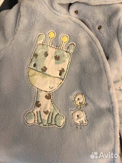 Комбинезон велюровый демисезонный Mothercare