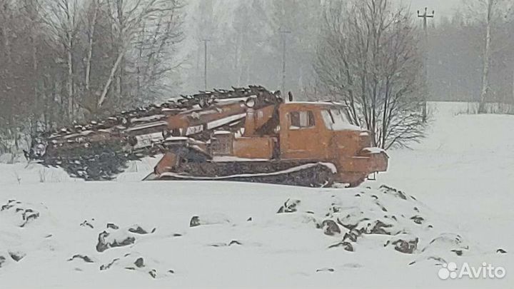 Траншейный экскаватор Дмитровский ЭЗ ЭТЦ-252, 1989