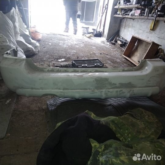 Бампер задний субару Форестер sg5