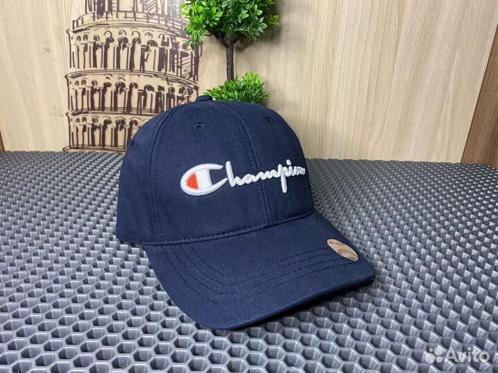 Кепка синяя Champion