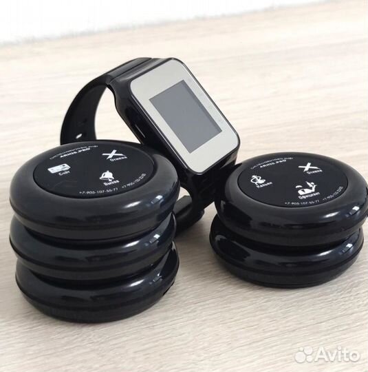 Кнопка вызова персонала. Пейджер. Вызов официанта