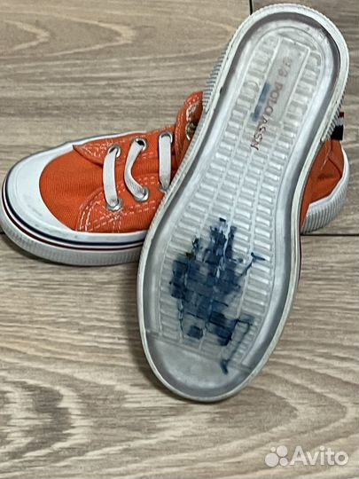 Кеды us polo детские 29 размер и 30 размер