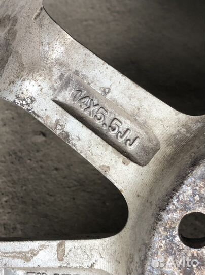 Комплект дисков R14 nissan цо 66.1