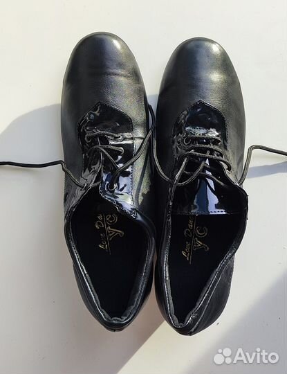 Туфли мужские 42-43 натуральная кожа Латину новые