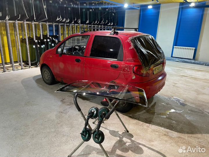 Лобовое стекло на Daewoo Matiz