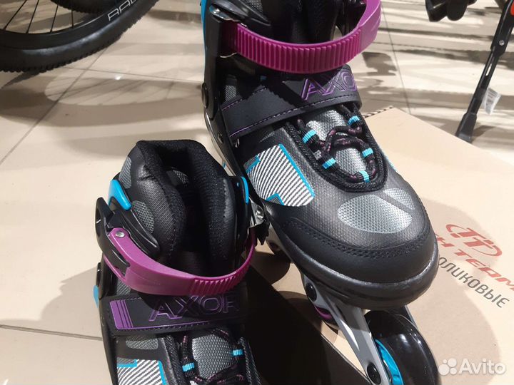 Рол.коньки Axor розовый