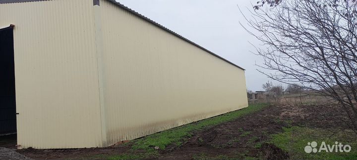 Возведение ангаров, навесов, складов