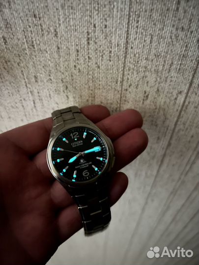 Citizen attesa titanium controlled