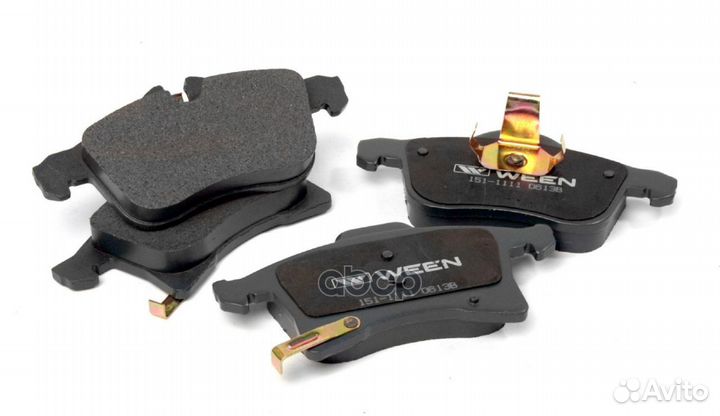 Тормозные колодки дисковые передние opel Astra