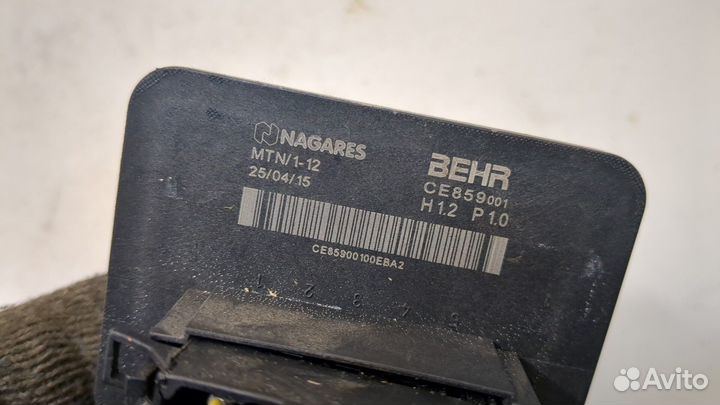 Сопротивление отопителя Citroen C4 Cactus, 2015