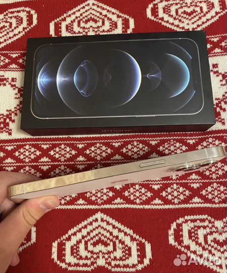 iPhone 12 Pro Max 128 Silver Отличный, Ростест