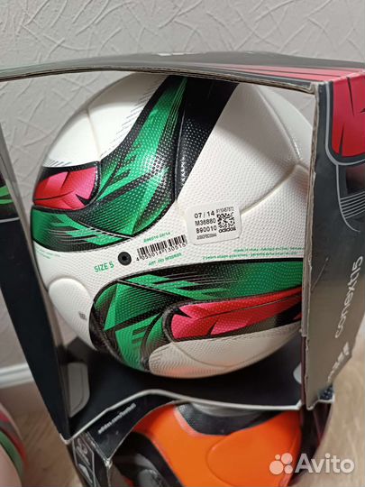 Футбольный мяч adidas оригинал Conext 15 Fifa pro