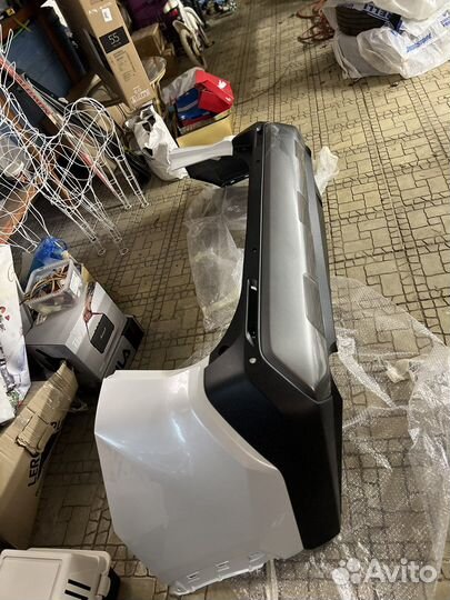 Задний бампер Toyota Rav4 2021