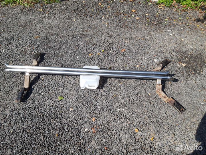 Пороги lancer 9 трубы декоративные пороги