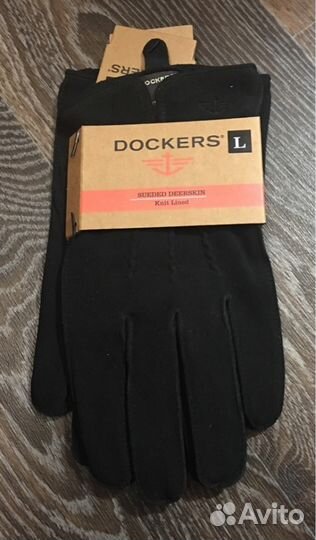 Перчатки мужские Dockers р-р L