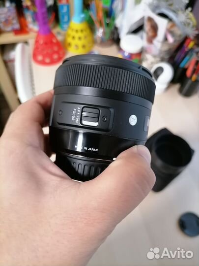 Объектив sigma art 30mm f 1.4 canon