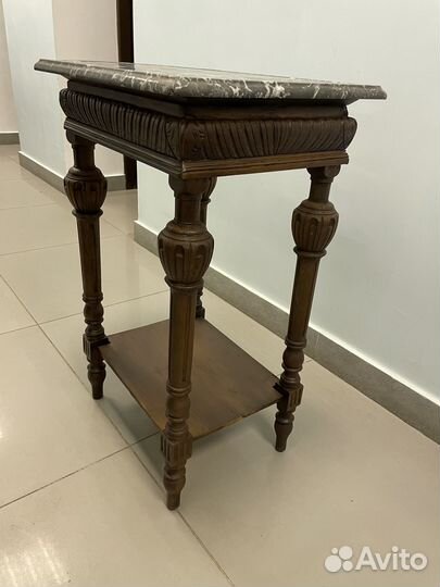 Столик самоварный с столешницей из гранита