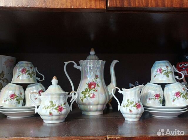 Кофейный фарфоровый сервиз Польша