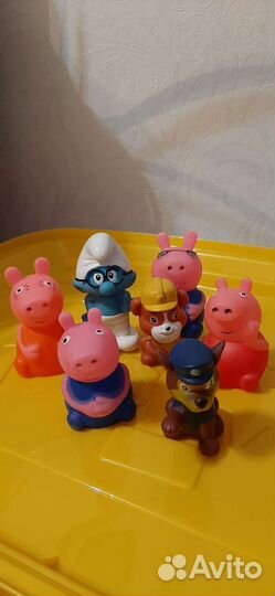 Игрушки резиновые