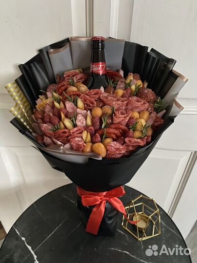 Мужской съедобный букет