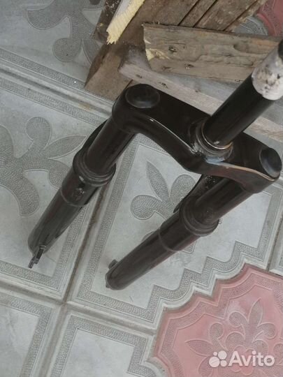 Рулевая часть в сборе от велосипеда