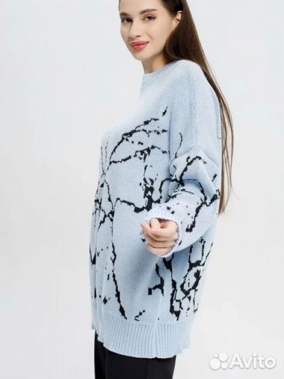 Свитер оверсайз 40-52 новый