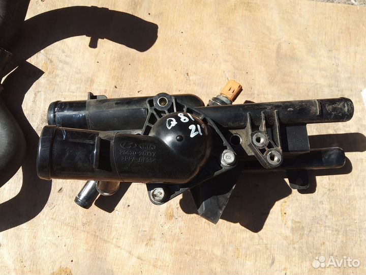 Корпус термостата Kia Optima 3 2.4 бензин